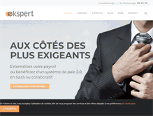 Tablet Screenshot of ekspert.ch